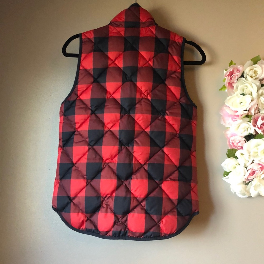J. Crew Excursion Down Filled Plaid Vest - image 6
